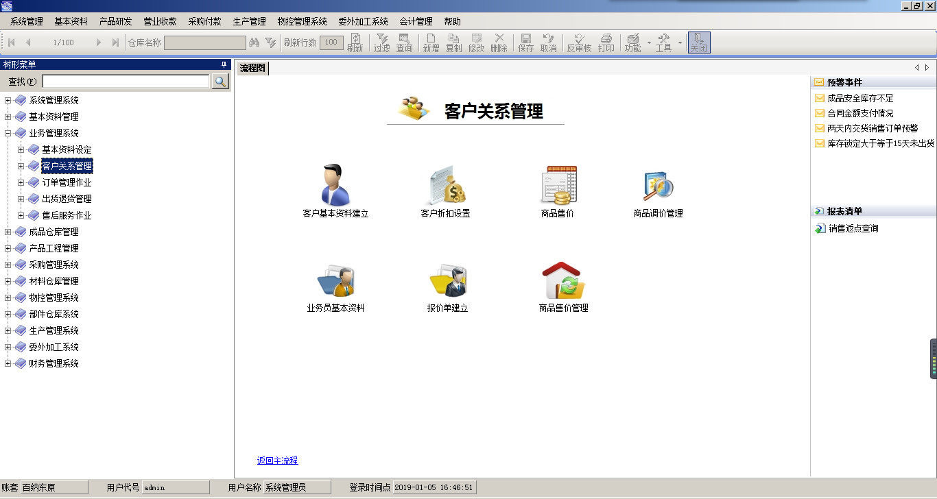 家具ERP之CRM客户关系管理