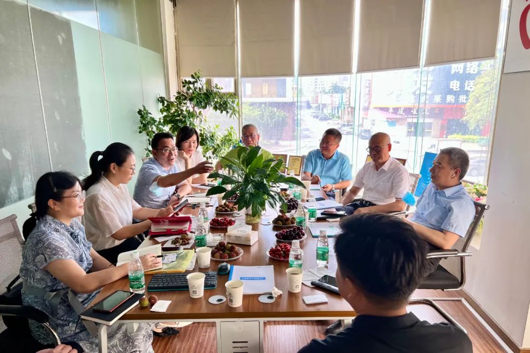 东莞市大数据协会到我司调研交流